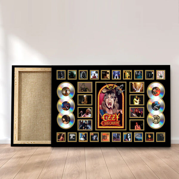Ozzy Osbourne Rectangle Canvas With Inner Frame - MAITM 12411