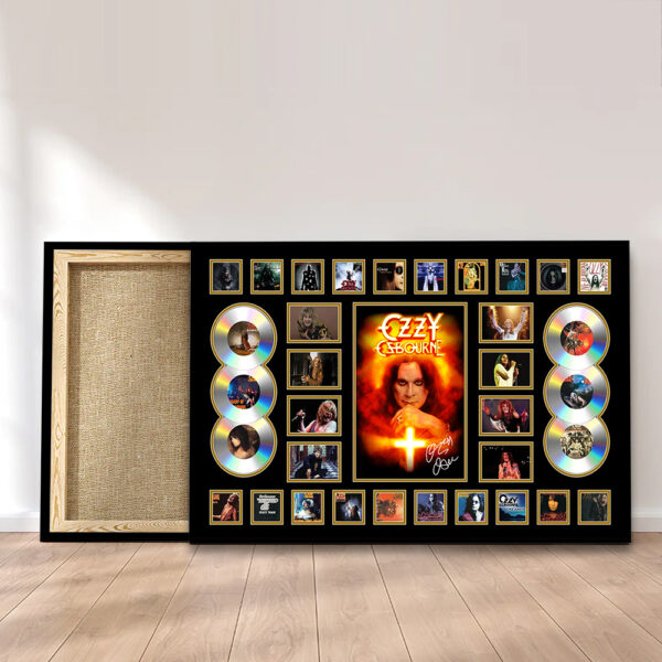 Ozzy Osbourne Rectangle Canvas With Inner Frame - MAITM 12399
