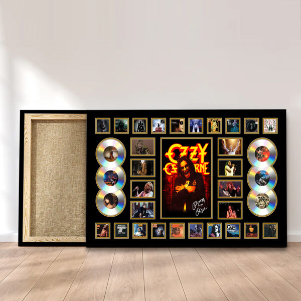 Ozzy Osbourne Rectangle Canvas With Inner Frame - MAITM 12400