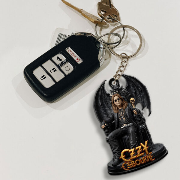 Ozzy Osbourne Custom Shape 1-sided Keychain - MAITM 12405