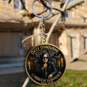 Ozzy Osbourne Custom Shape 2-sided Keychain - MAITM 12429