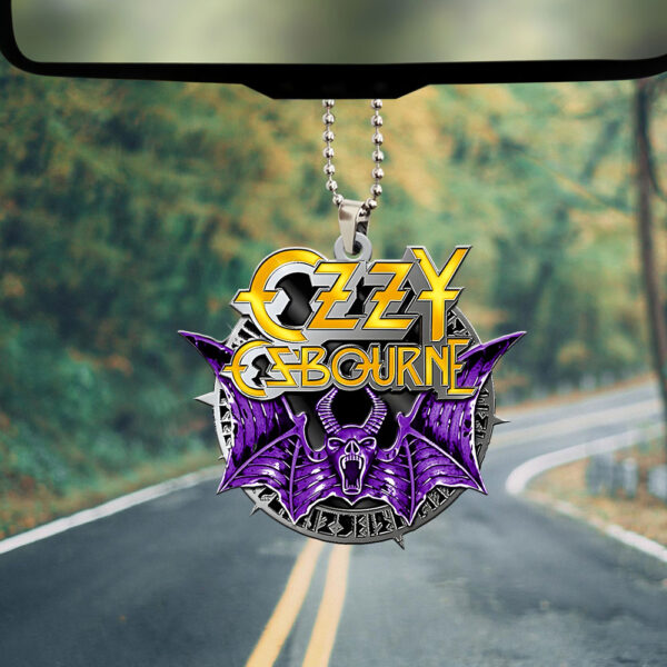 Ozzy Osbourne Custom Shape 1-sided Acrylic Car Ornament - GNE NEW571