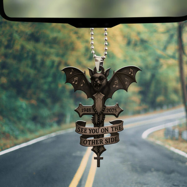 Ozzy Osbourne Custom shape 2-sided Acrylic Car Ornament - GNE NEW561