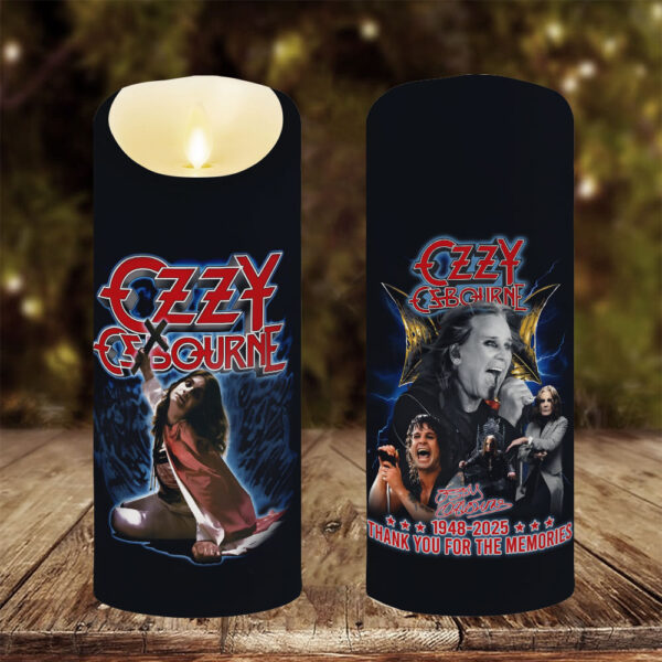 Ozzy Osbourne Led Candle - MAITM 12404