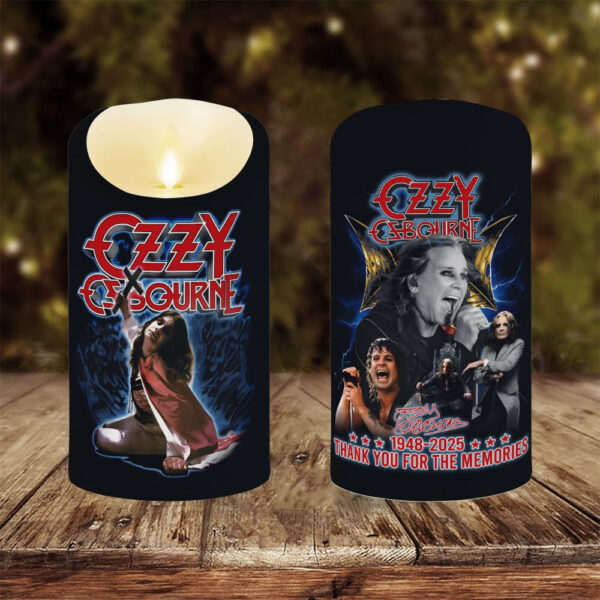 Ozzy Osbourne Led Candle - MAITM 12404