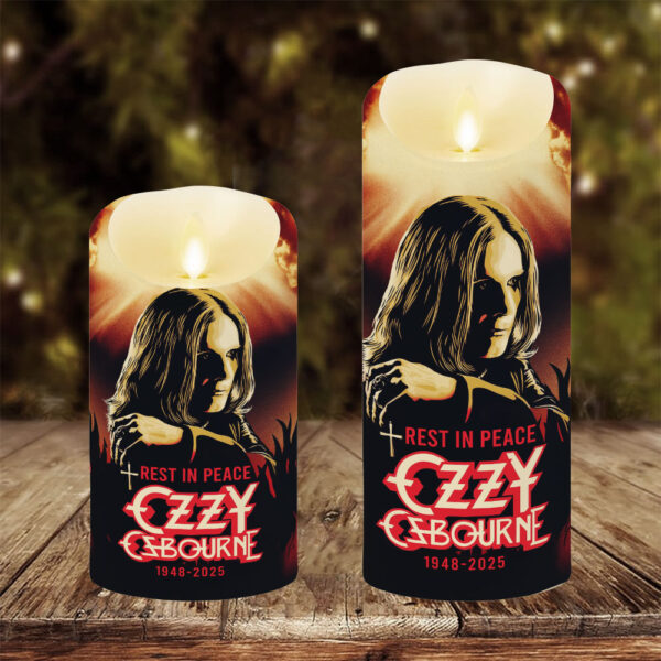 Ozzy Osbourne Led Candle - MAITM 12459