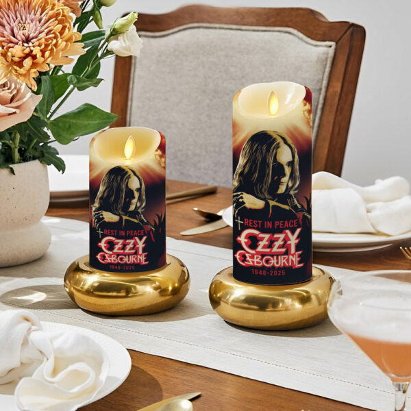 Ozzy Osbourne Led Candle - MAITM 12459