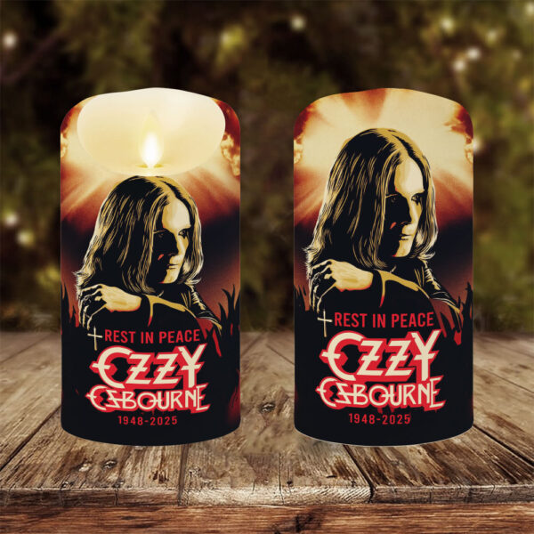 Ozzy Osbourne Led Candle - MAITM 12459