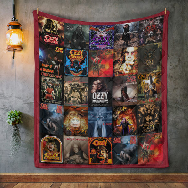 Ozzy Osbourne Quilt Blanket - MAITM 12392