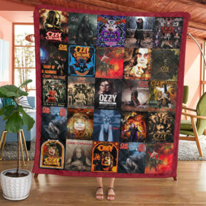Ozzy Osbourne Quilt Blanket - MAITM 12392