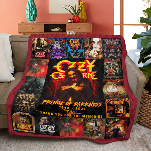 Ozzy Osbourne Quilt Blanket - MAITM 12394