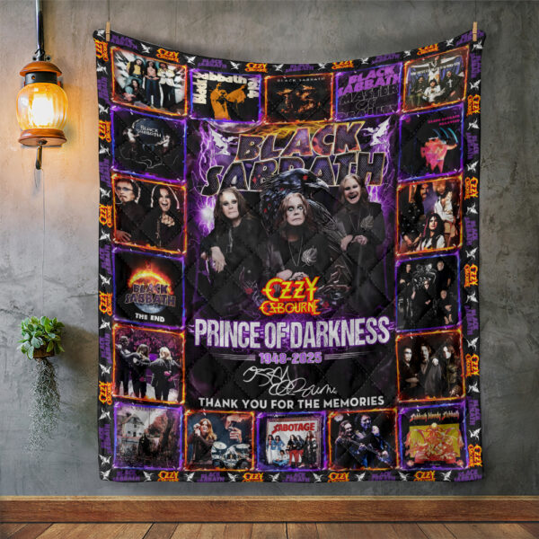 Ozzy Osbourne Quilt Blanket - MAITM 12401