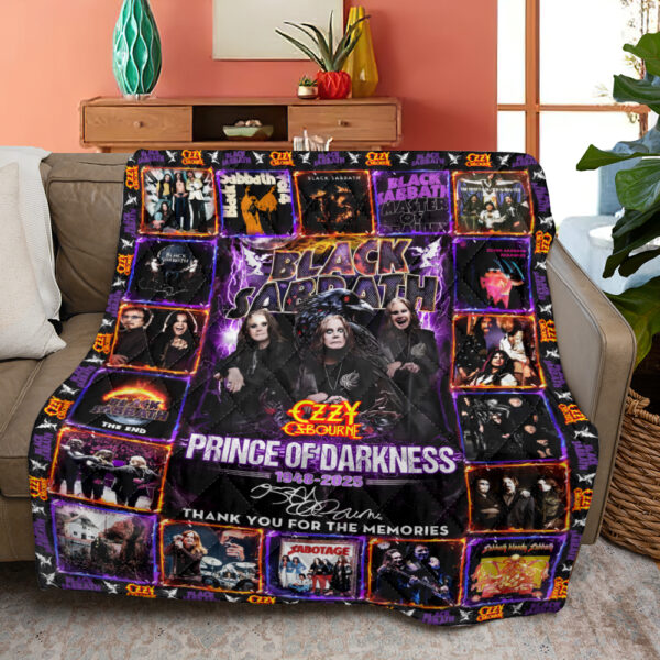 Ozzy Osbourne Quilt Blanket - MAITM 12401