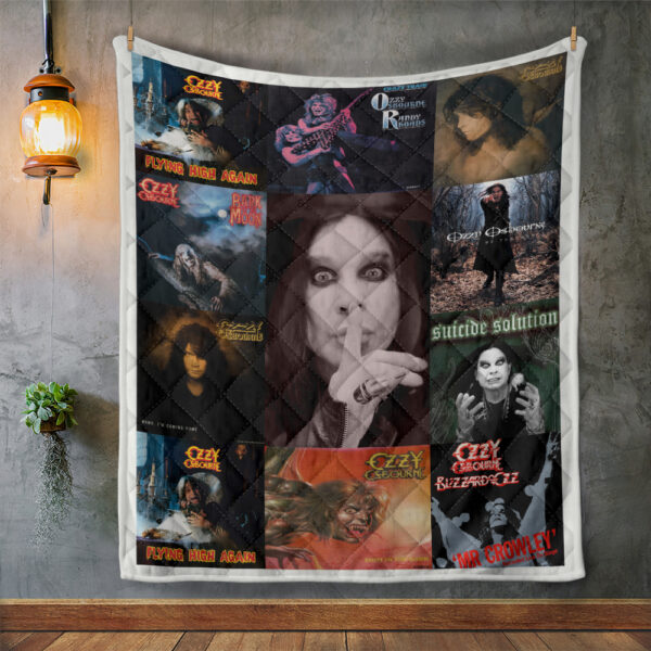 Ozzy Osbourne Quilt Blanket - MAITM 12423