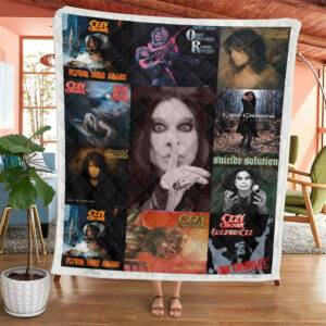 Ozzy Osbourne Quilt Blanket - MAITM 12423
