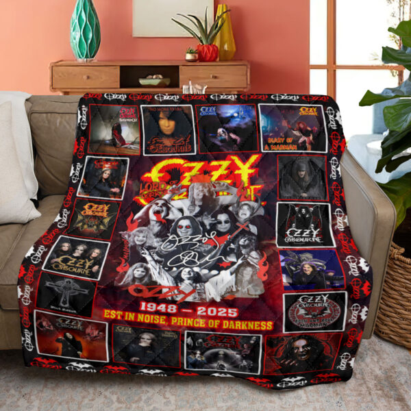 Ozzy Osbourne Quilt Blanket - TANTN 14931