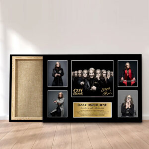 Ozzy Osbourne Rectangle Canvas With Inner Frame - TANTN 15048