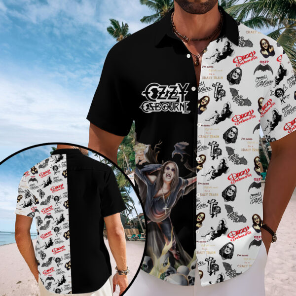 Ozzy Osbourne Short Sleeve Dress Shirt – MAITM 12393