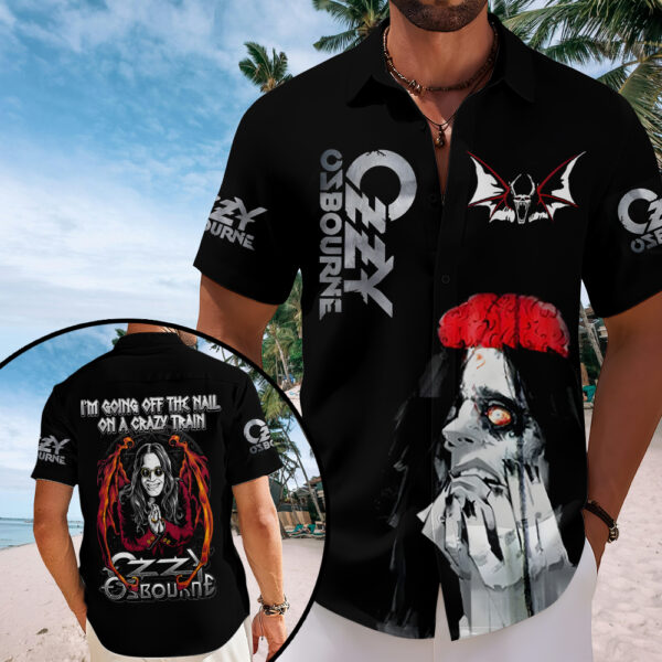 Ozzy Osbourne Short Sleeve Dress Shirt – MAITM 12495