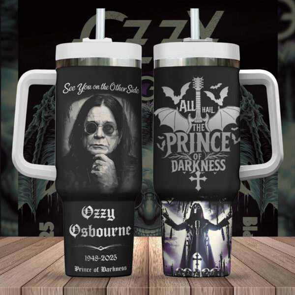 Ozzy Osbourne 40oz Stanley Tumbler - TANTN 15002