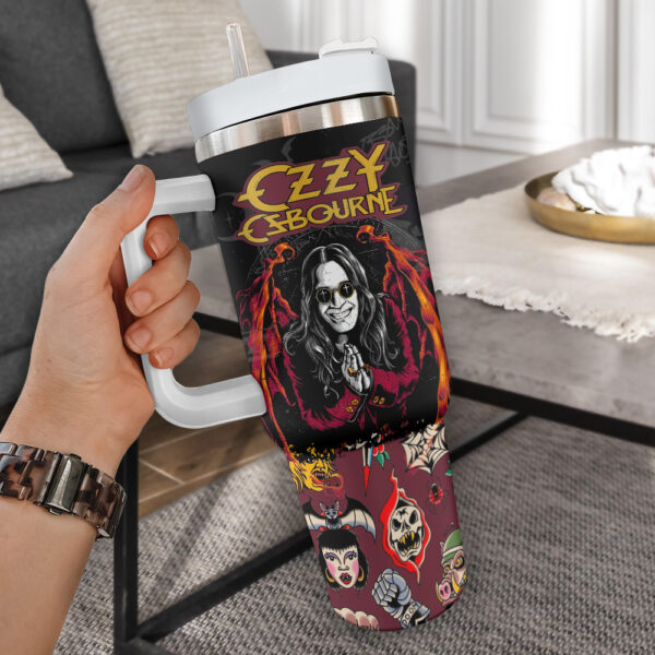 Ozzy Osbourne 40oz Stanley Tumbler - TANTN 15057