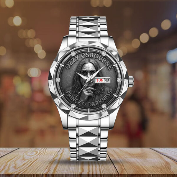 Ozzy Osbourne Alloy Luxury Quartz Watch - GNE 4143