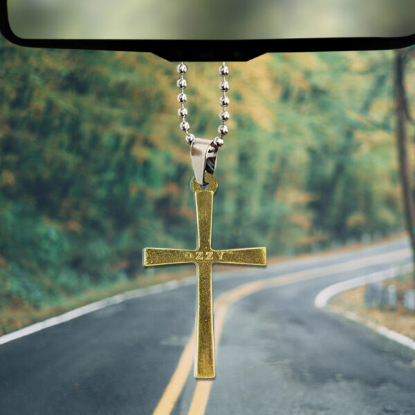 Ozzy Osbourne Custom shape 2-sided Acrylic Car Ornament - GNE 4159