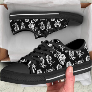 Ozzy Osbourne Low Top Canvas Shoes - TANTN 15058