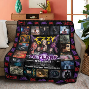 Ozzy Osbourne Quilt Blanket - TANTN 15197