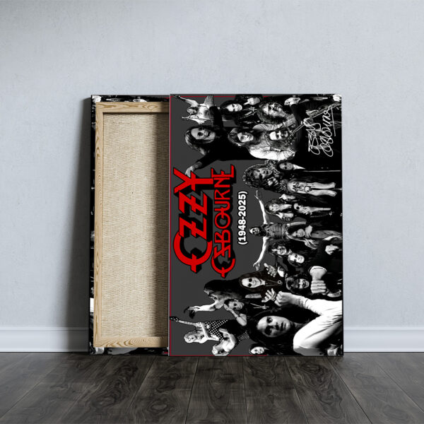 Ozzy Osbourne Rectangle Canvas With Inner Frame - TANTN 15049