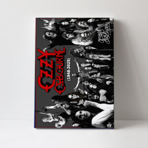 Ozzy Osbourne Rectangle Canvas With Inner Frame - TANTN 15049