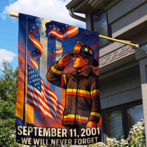 Patriot Day Garden Flag - TMTHU 212