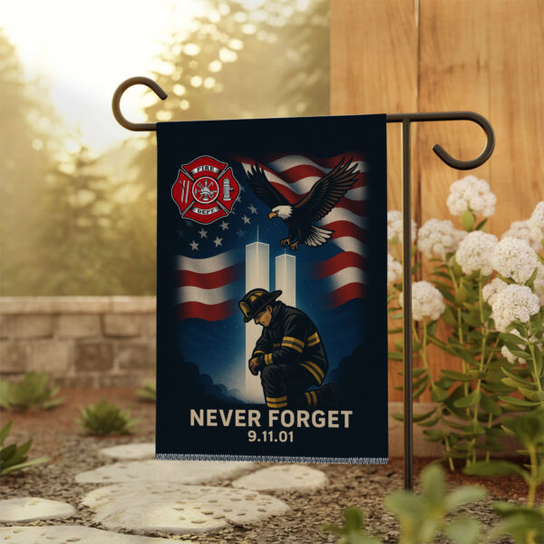 Patriot Day Garden Flag - TMTHU 296