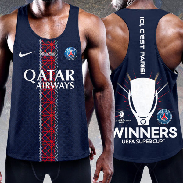 Paris Saint-Germain Y-Back Muscle Tank Top - HOATT 12310