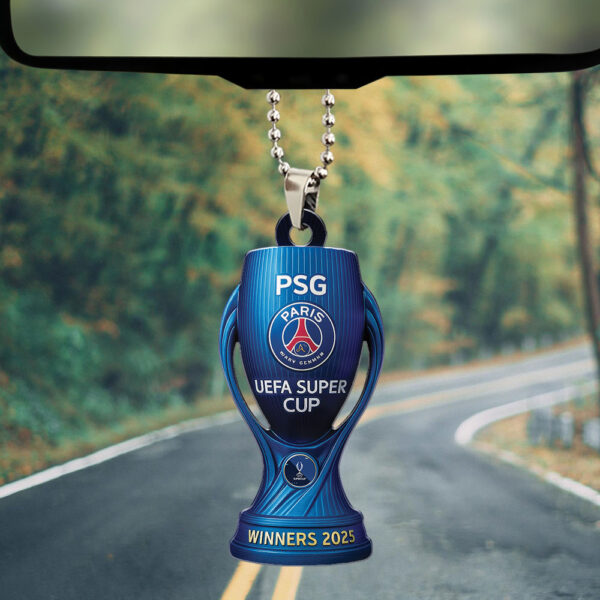 Paris Saint-Germain Custom Shape 1-sided Acrylic Car Ornament - TMTHU 377