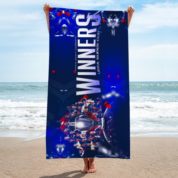 Paris Saint-Germain Rectangle Beach Towel - TANTN 15265