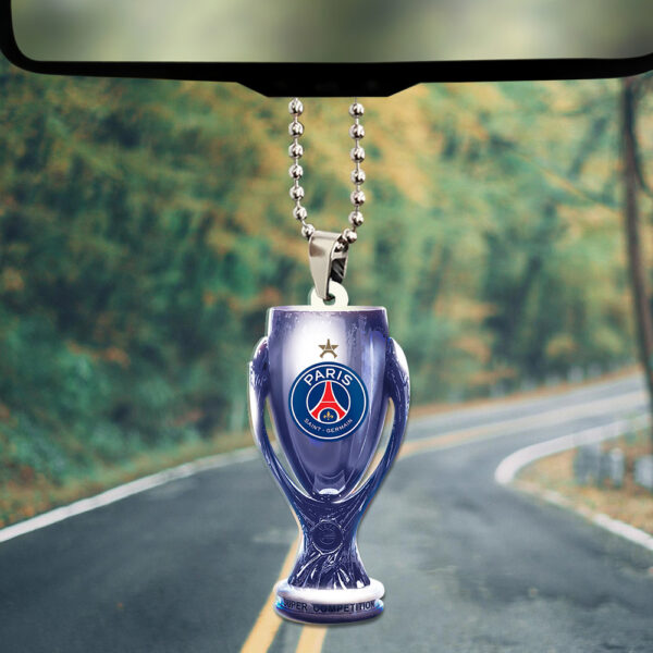 Paris Saint-Germain Custom shape 2-sided Acrylic Car Ornament - TANTN 15263
