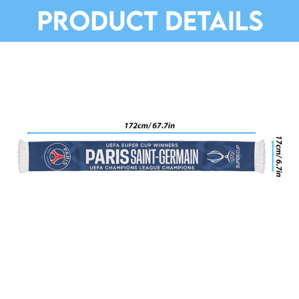 Paris Saint-Germain Ruffneck Soccer Scarf - TANTN 15254