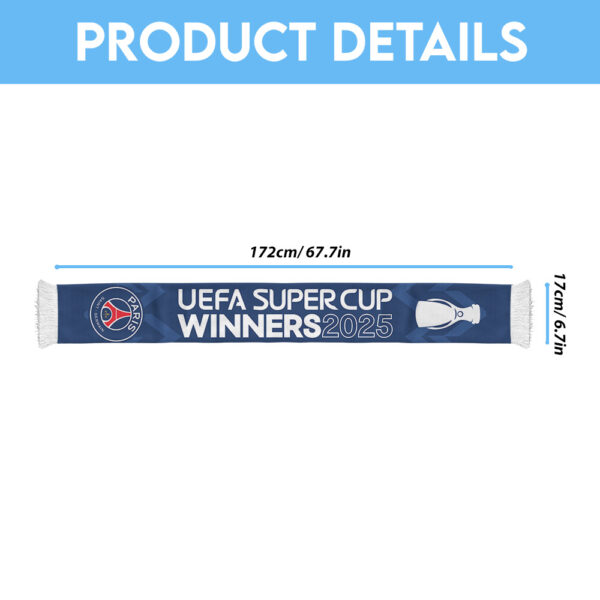 Paris Saint-Germain Ruffneck Soccer Scarf - TANTN 15256