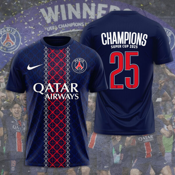 Paris Saint-Germain 3D T-Shirt - TMTHU 370