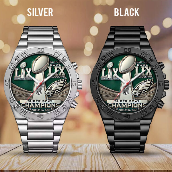 Philadelphia Eagles Gentleman Stainless Steel Watch - TANTN 15074