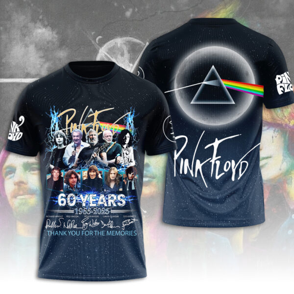 Pink Floyd 60th Anniversary 3D Apparel - MAITM 12548