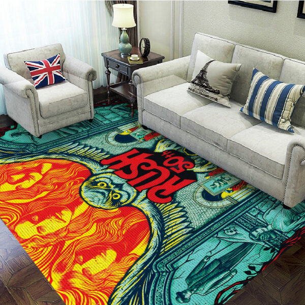 Rush Band Rectangular Rug - TANTN 15018