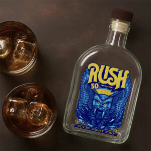 Rush Band 25oz Empty Whiskey Bottle - TANTN 15015