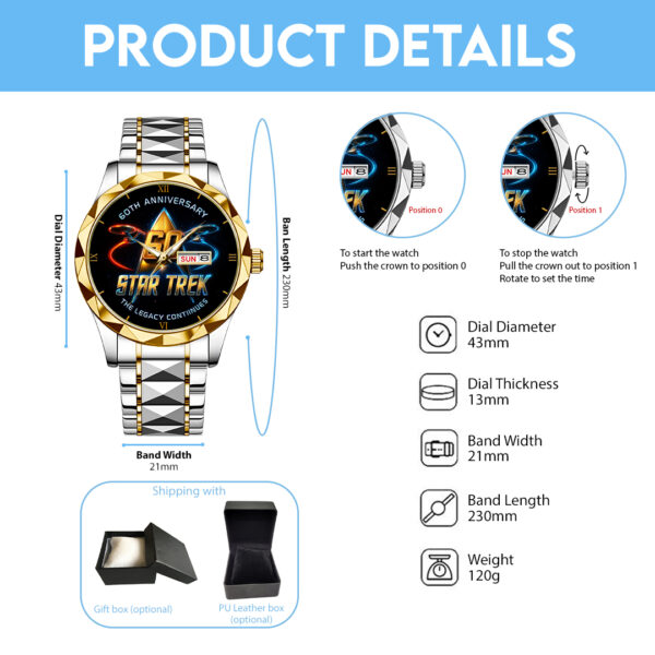 Star Trek Alloy Luxury Quartz Watch - TMTHU 265