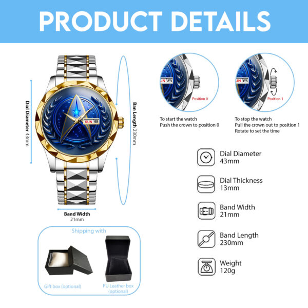 Star Trek Alloy Luxury Quartz Watch - TMTHU 353
