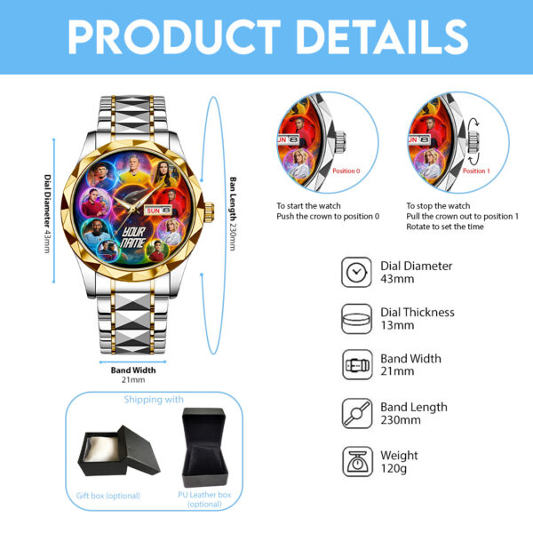 Personalized Star Trek Alloy Luxury Quartz Watch - TMTHU 355
