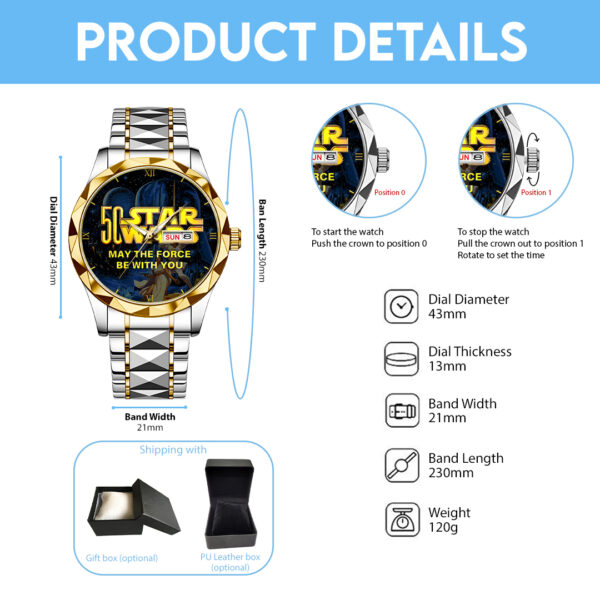 Star Wars Alloy Luxury Quartz Watch - TMTHU 263