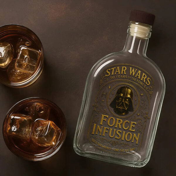 Star Wars 25oz Empty Whiskey Bottle - TMTHU 257