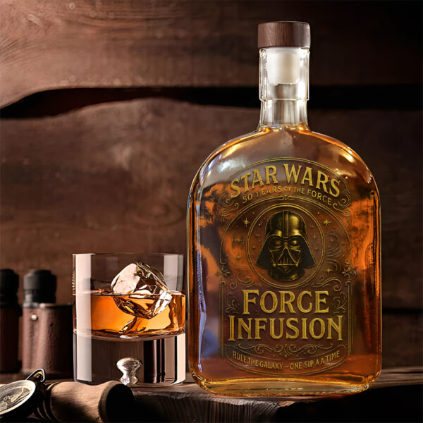 Star Wars 25oz Empty Whiskey Bottle - TMTHU 257